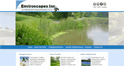 Desktop Screenshot of enviroscapesinc.com